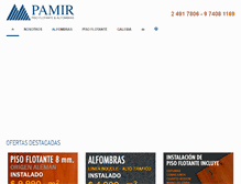 Tablet Screenshot of pisospamir.cl